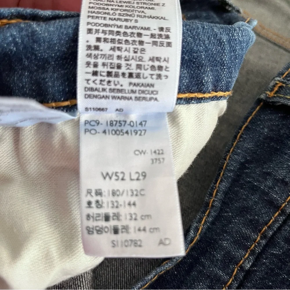 Levi's 541 Big & Tall Straight Fit Dark Blue Men's Jeans